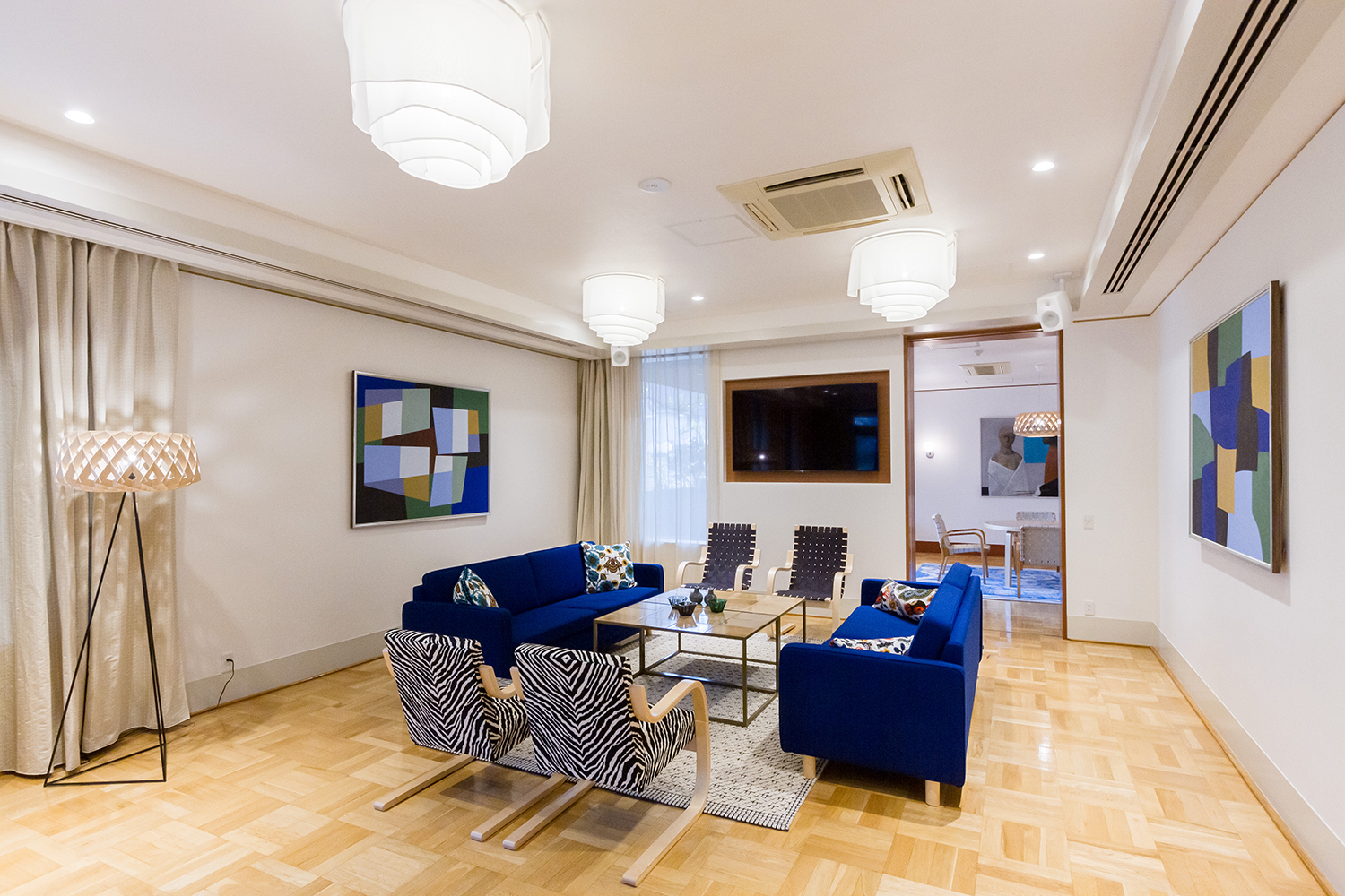 多くの国賓を迎え入れるゲスト・ルーム