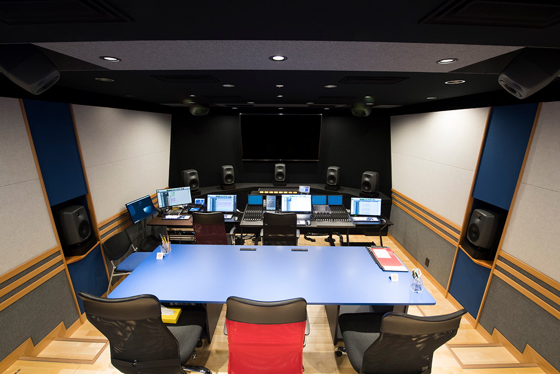 TOHOスタジオ MAルームのクライアント席からの展望